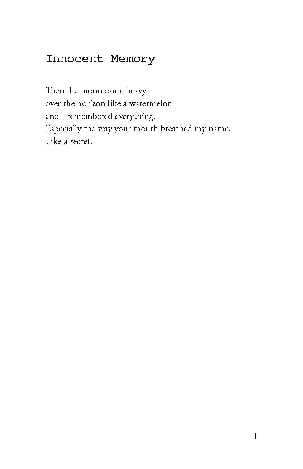 Watermelon Moon: Poems By Linda Recco O’Connell