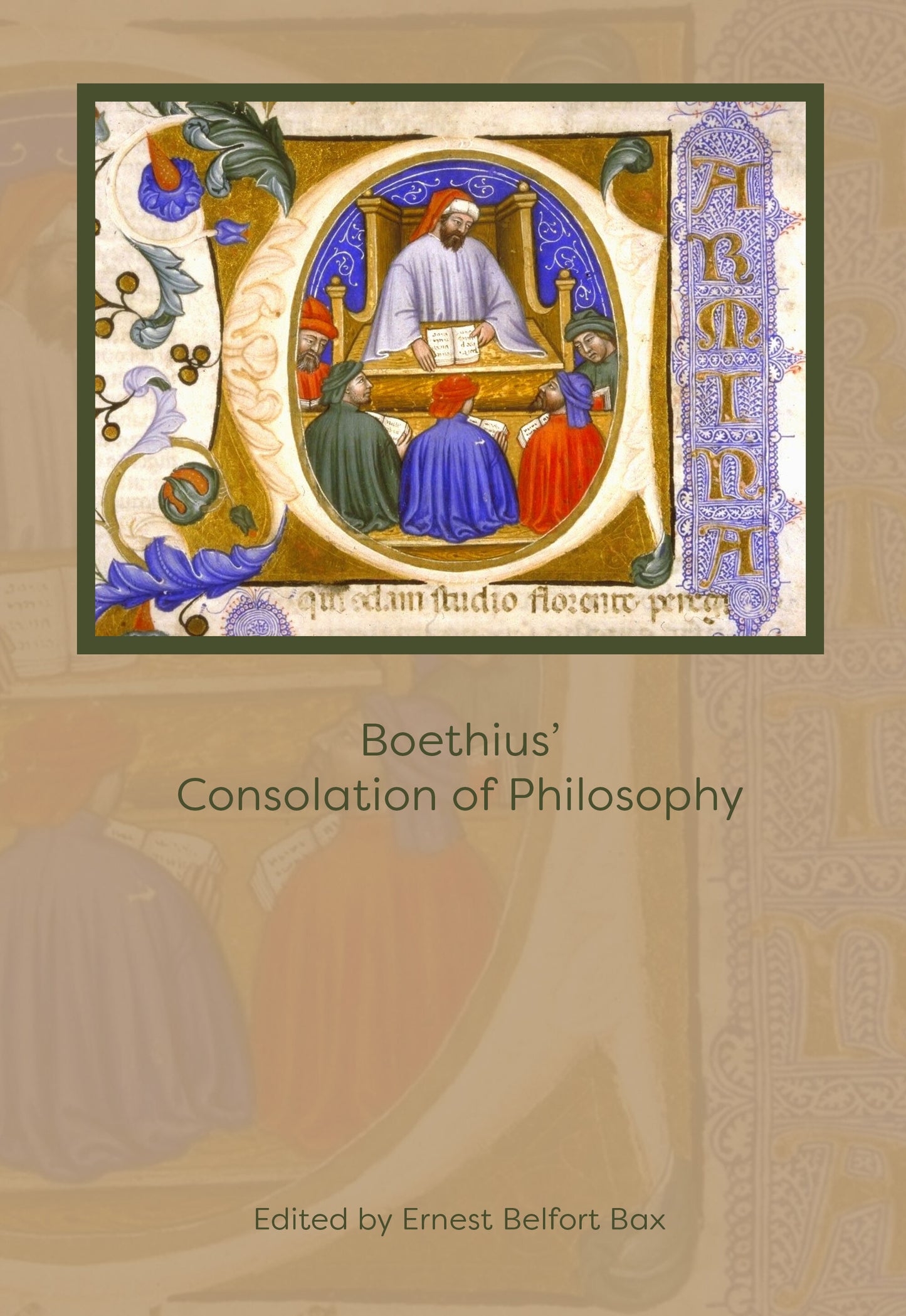 Boethius' Consolation of Philosophy