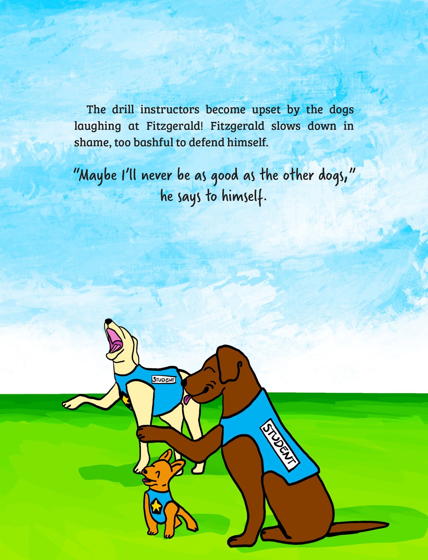K9 Fitzgerald Sniffs Out Bullies “The K9 Academy”