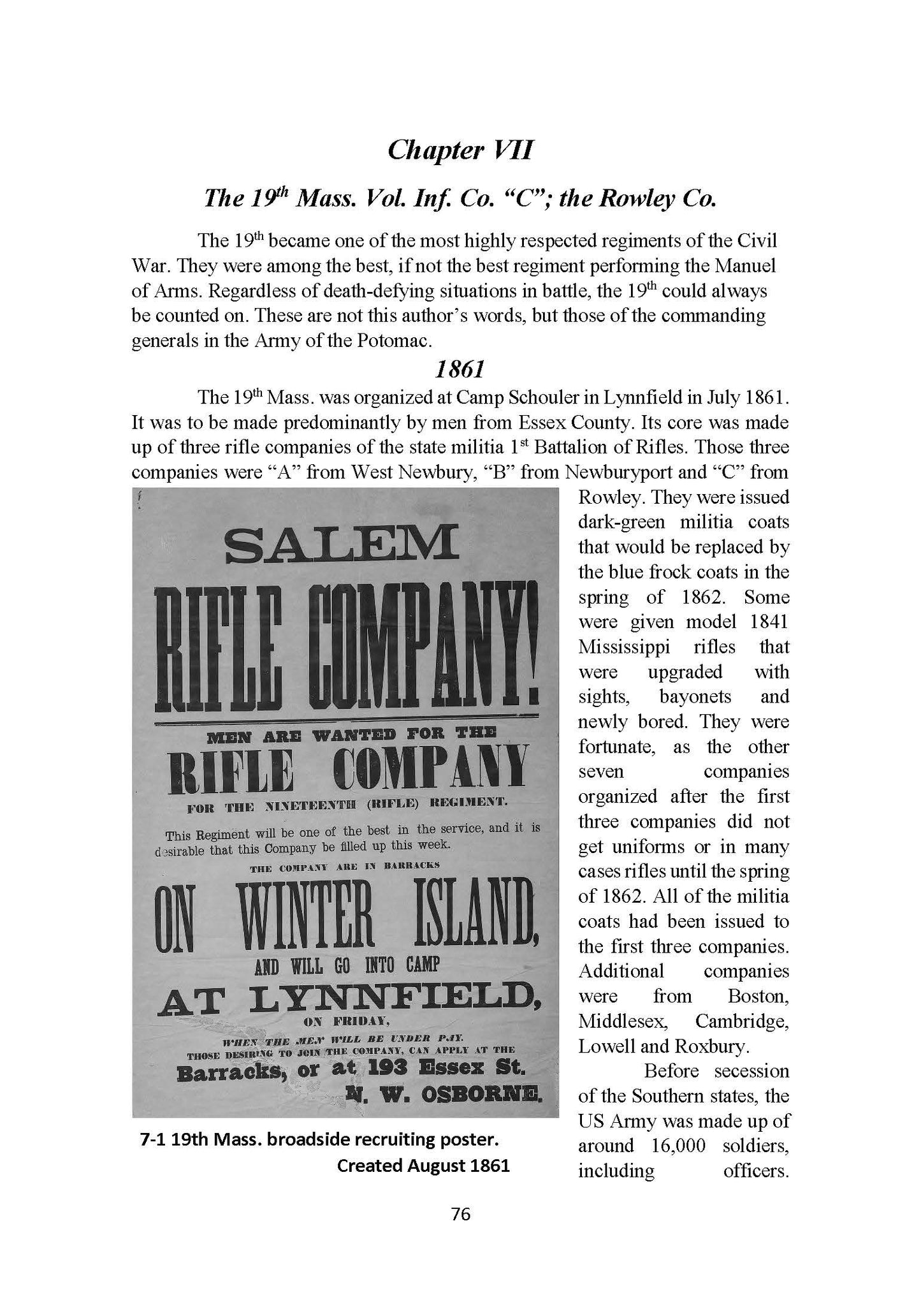 Rowley's Civil War Service: A History and Roster