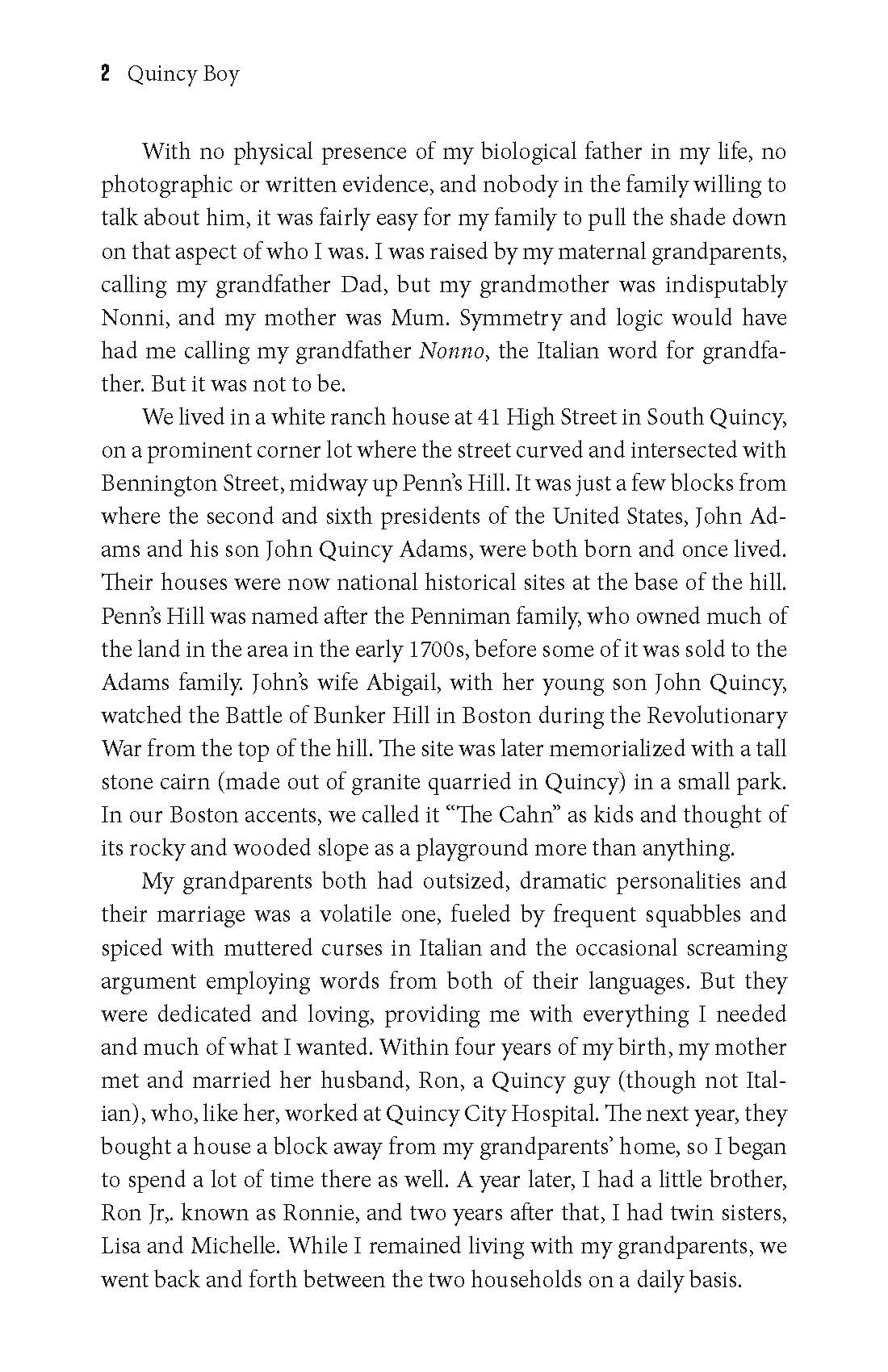 Quincy Boy: A City of Presidents Memoir