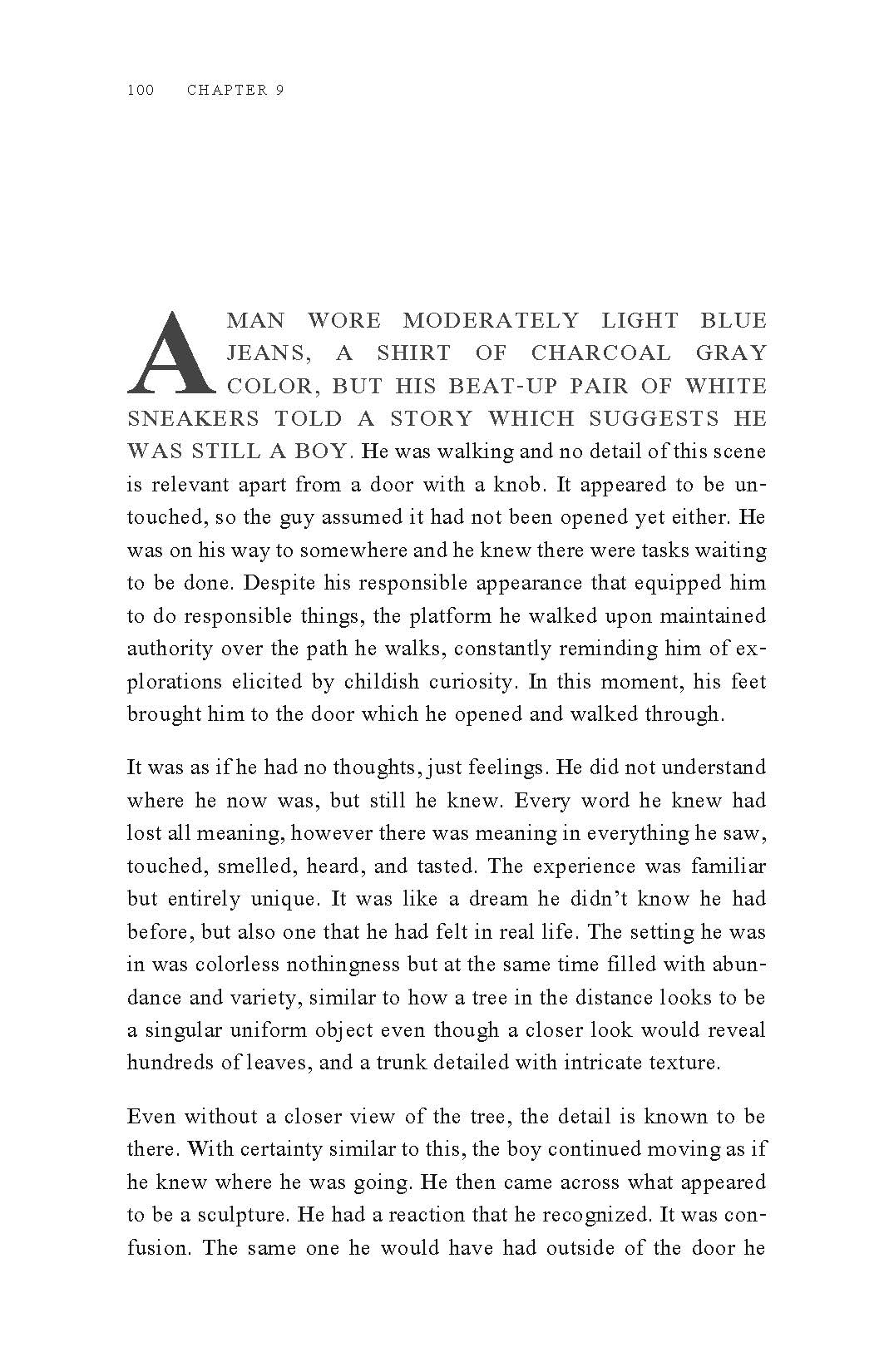 The Art of Uncertainty sample page 1
