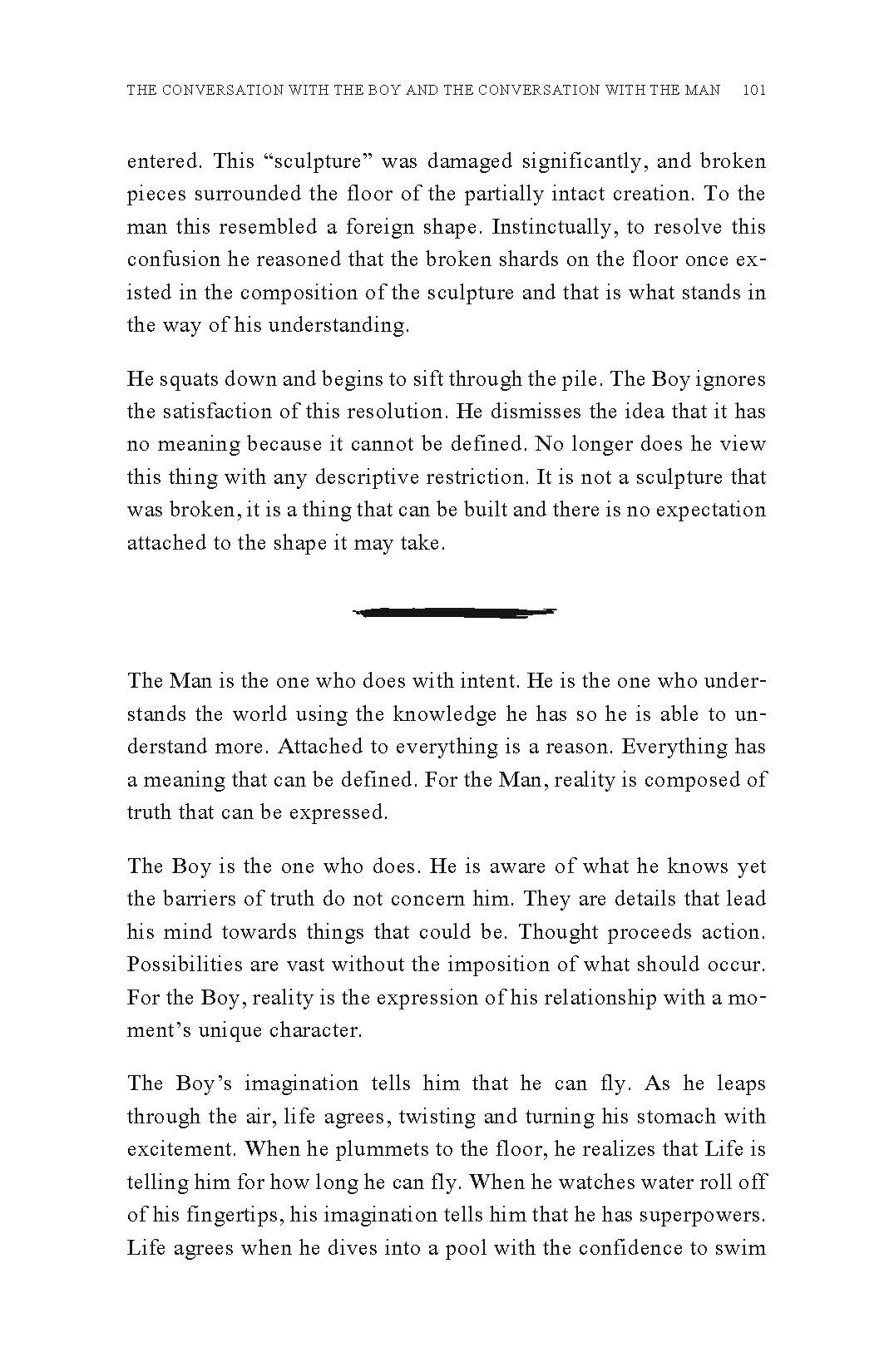 The Art of Uncertainty sample page 2
