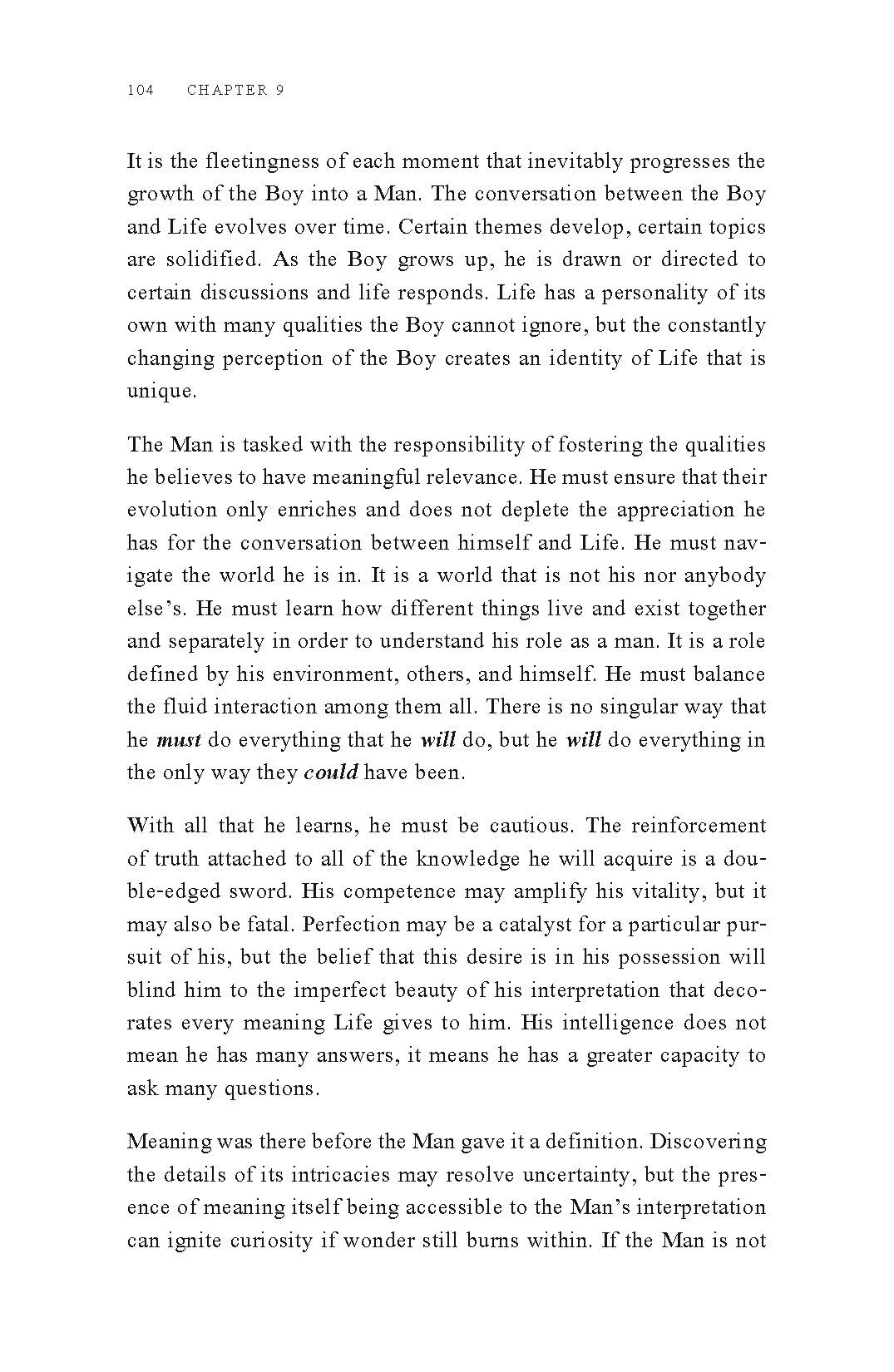 The Art of Uncertainty sample page 5