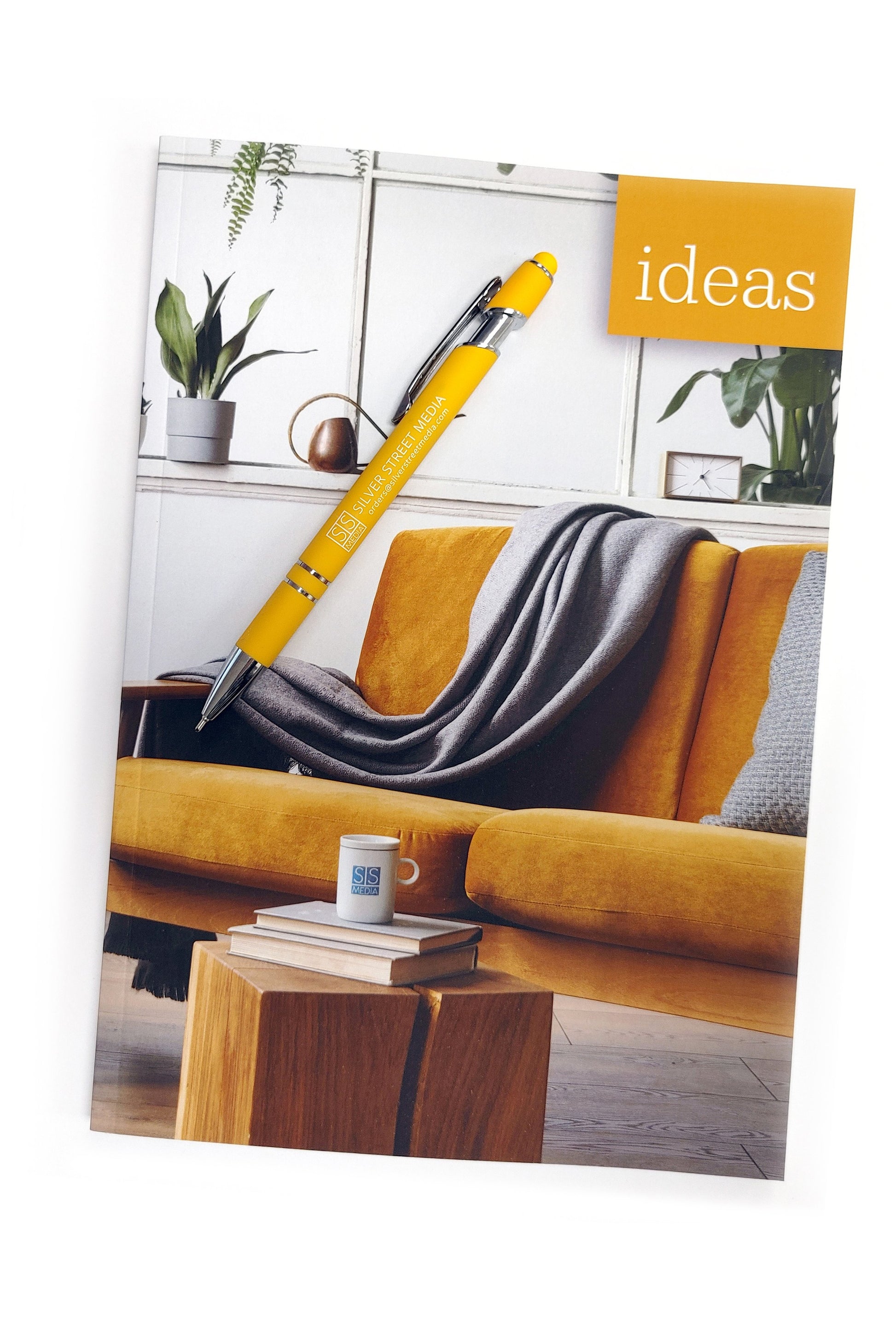 Silver Street Ideas Journal with Pen