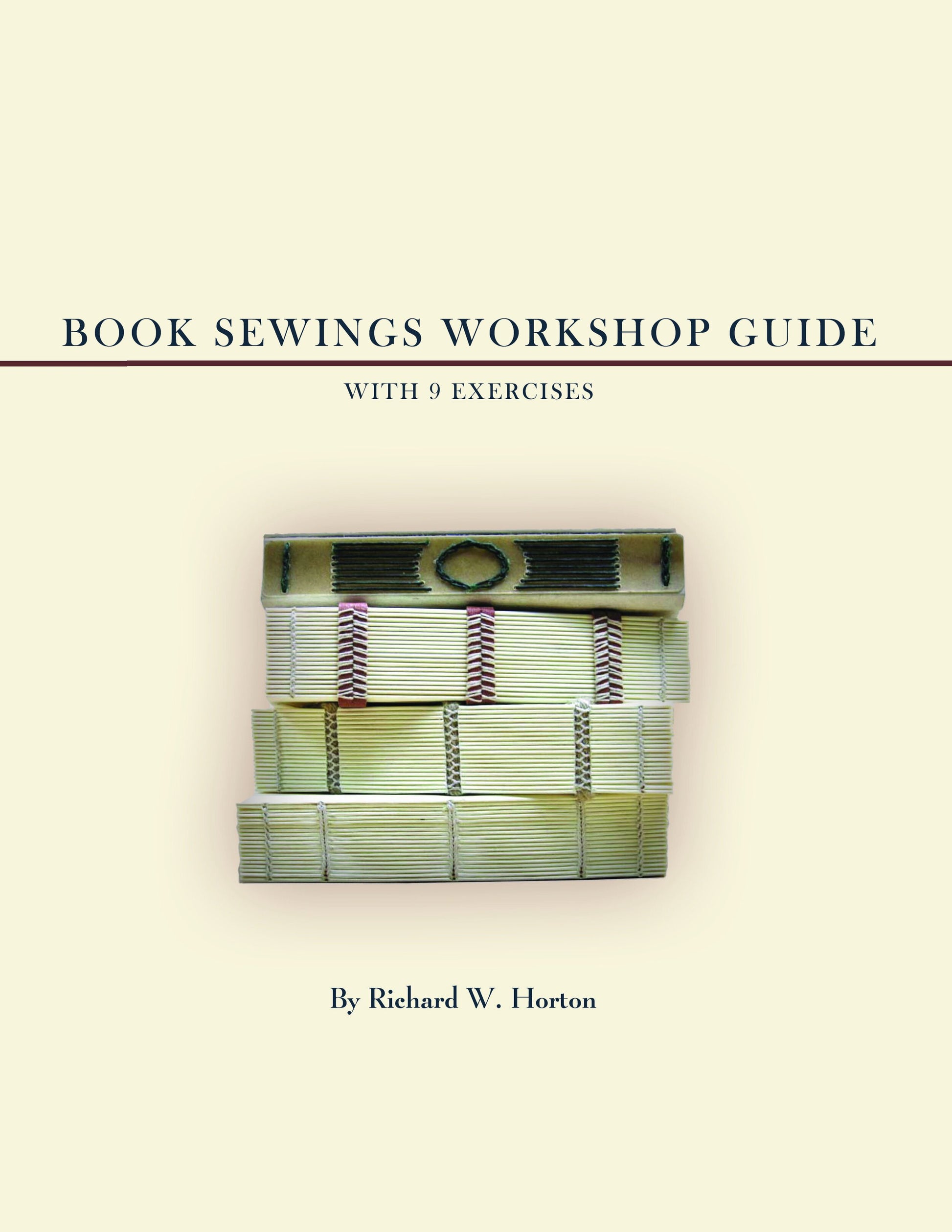 Book Sewings Workshop Guide, With 9 Exercises 